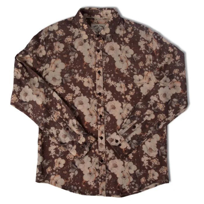 Stitch Note Wool Western Woven Shirt