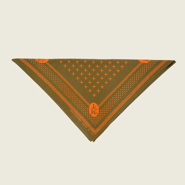 Mad Trapper Bandana Issue No. 1 in Olive