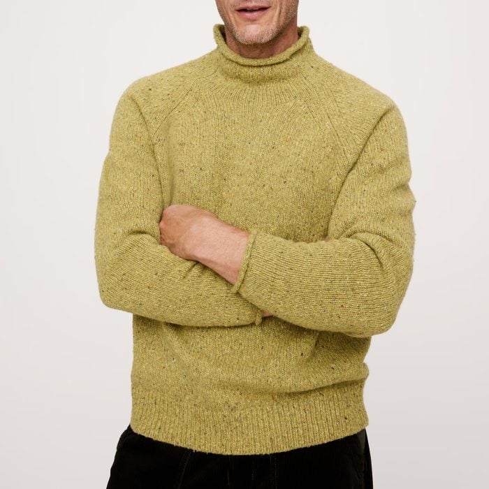 Banana Republic Donegal Roll-Neck Sweater