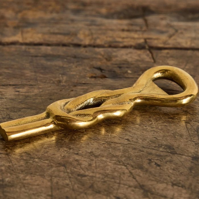 Nickey Kehoe INC Brass Knot Bottle Opener