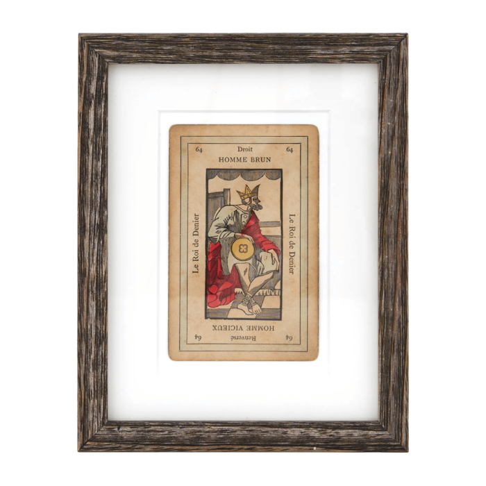 Antique French Tarot Card