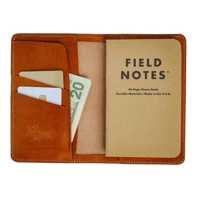 Loyal Stricklin Edison Wallet, Tobacco