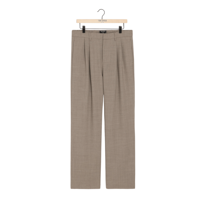 Todd Snyder Relaxed Italian Wool Crepe Trouser
