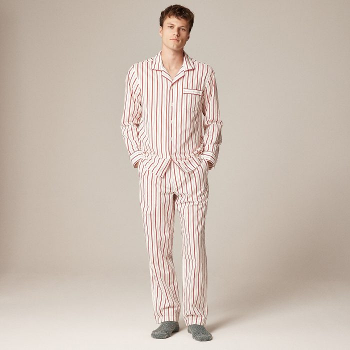 J. Crew Pajama Set in Cotton Poplin