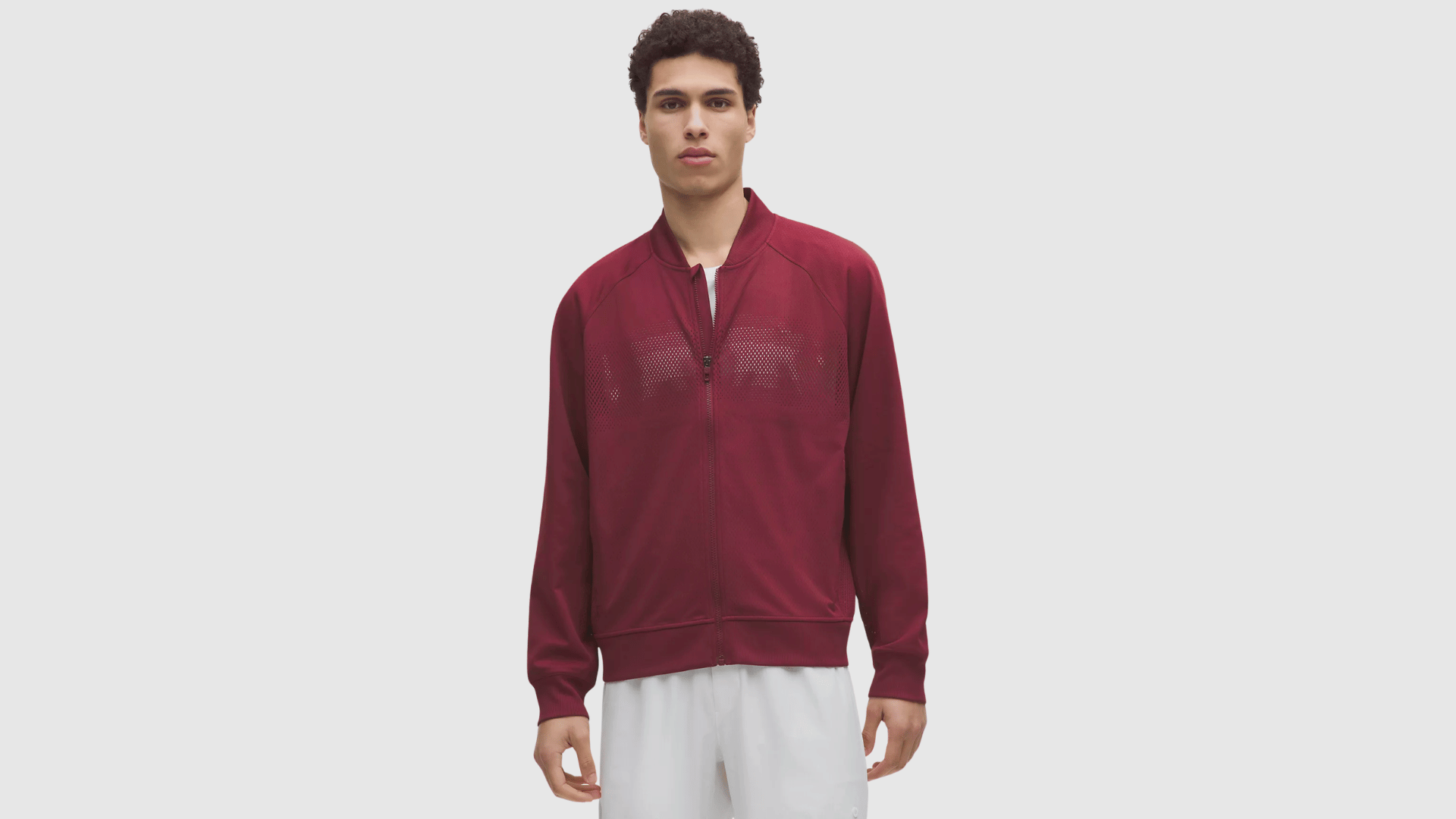 Lululemon Engineered Knit Mesh Tennis Jacket