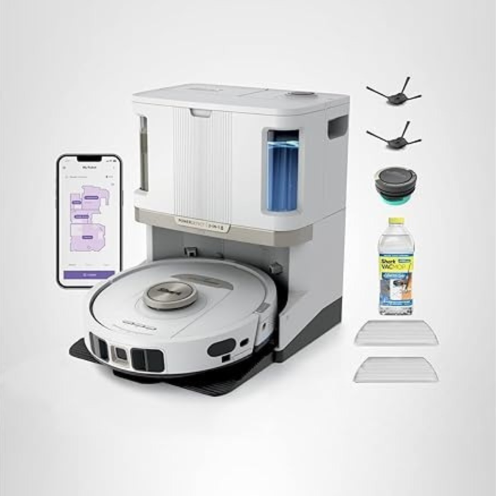Shark Self-Empty, Self-Refill, Self-Clean Robot Vacuum and Mop