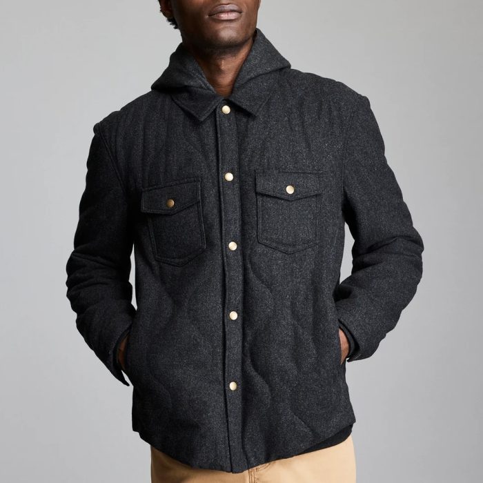 Billy Reid Onion Quilted Theo Shirt Jacket