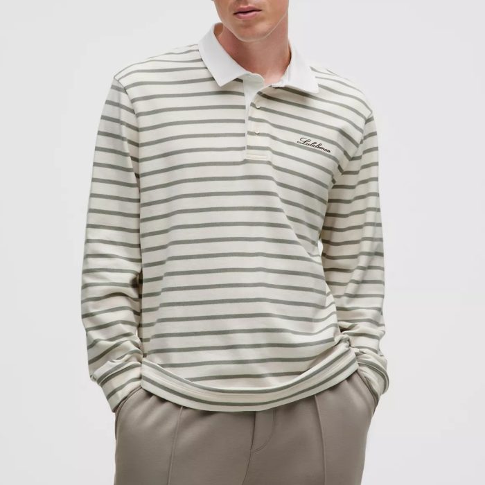 Lululemon Long-Sleeve Rugby Shirt Embroidery