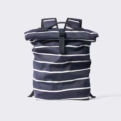Uniqlo Roll Top Backpack, Striped