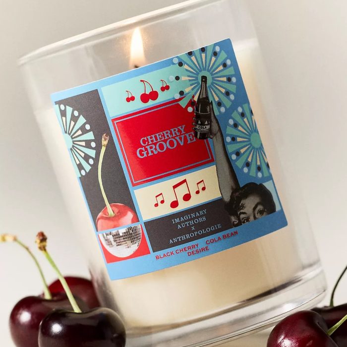 Imaginary Authors x Anthropologie Cherry Groove Candle