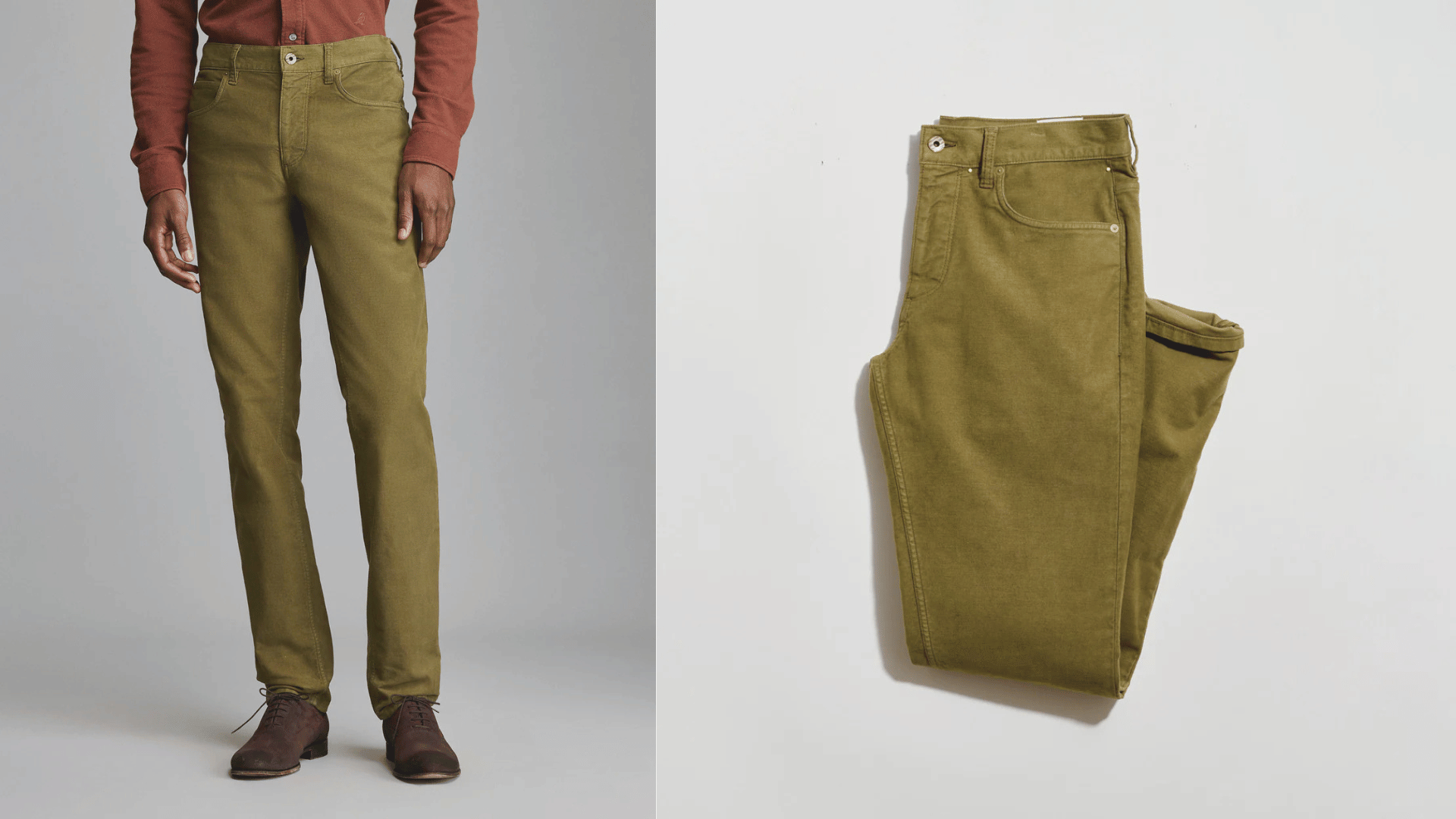 Billy Reid Moleskin Cochran Jean