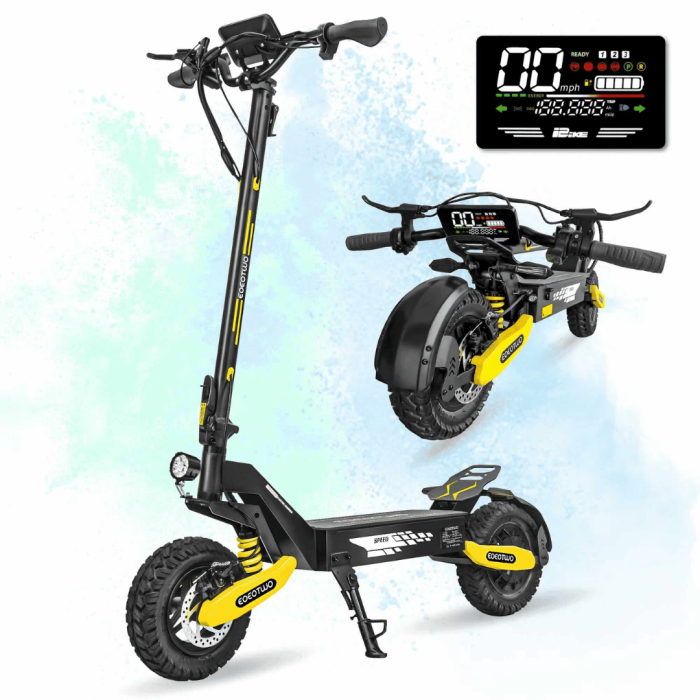 EOEOTWO Off Road Electric Scooter for Adults