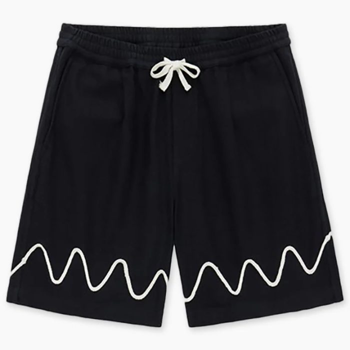 3sixteen Club Short Squiggle Black