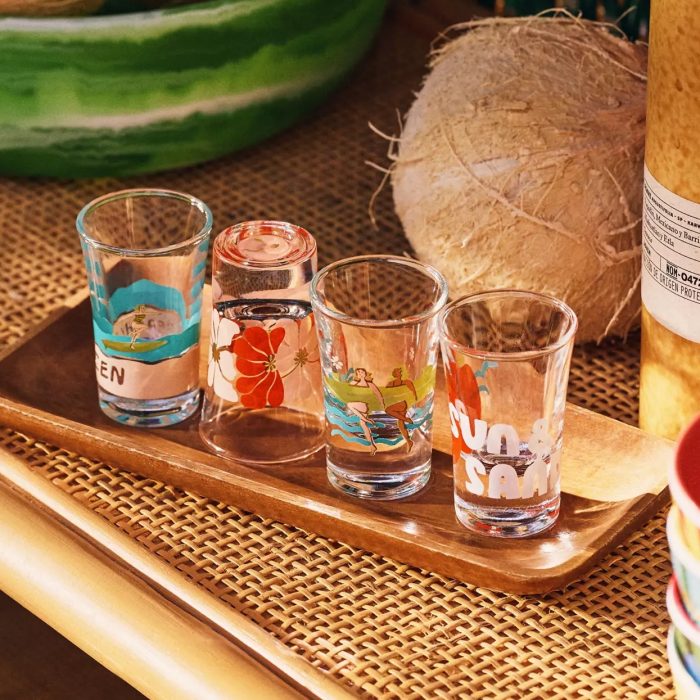 Isla Shot Glasses, Set of 4