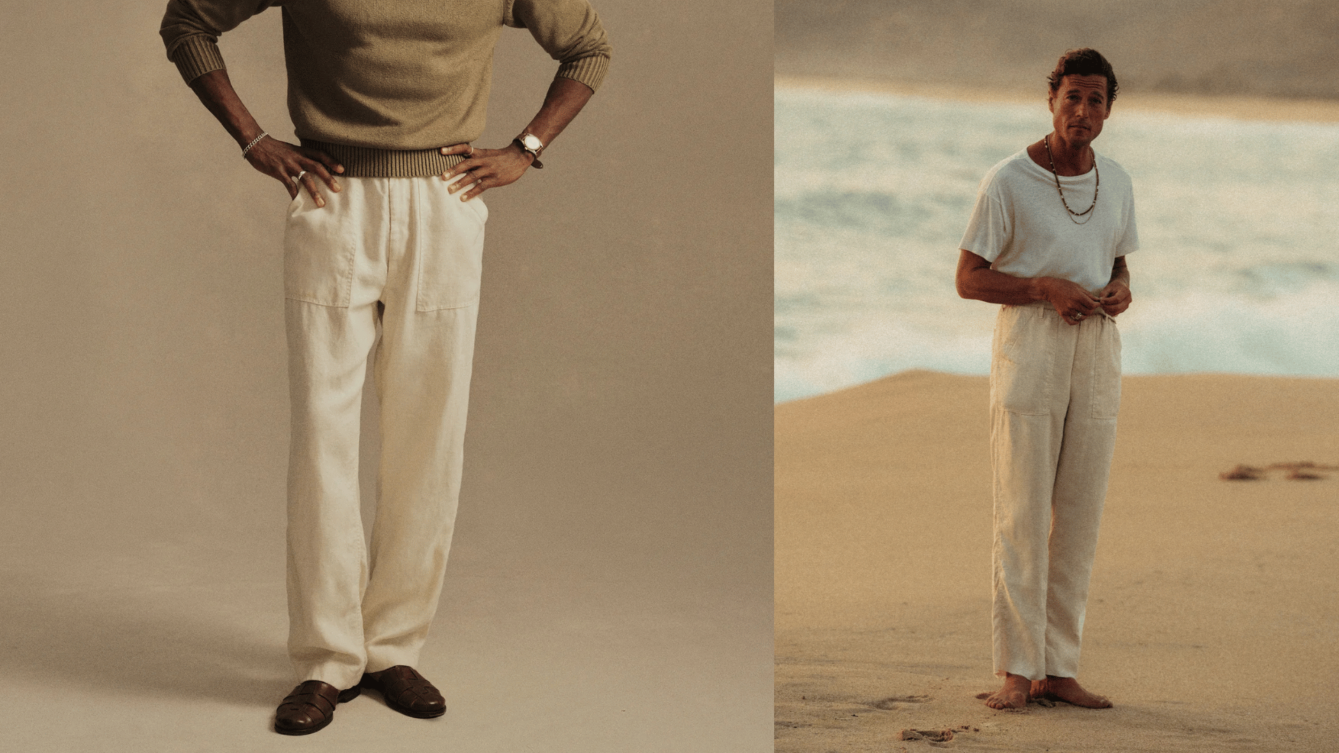 Buck Mason Loomed Linen OG-107 Fatigue Pant