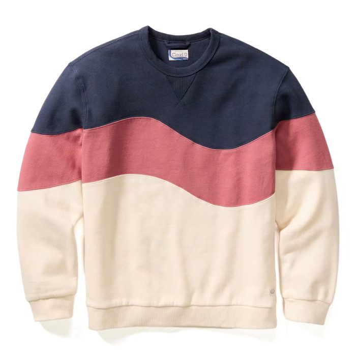 Marine Layer Relaxed Cloud 9 Fleece Crewneck