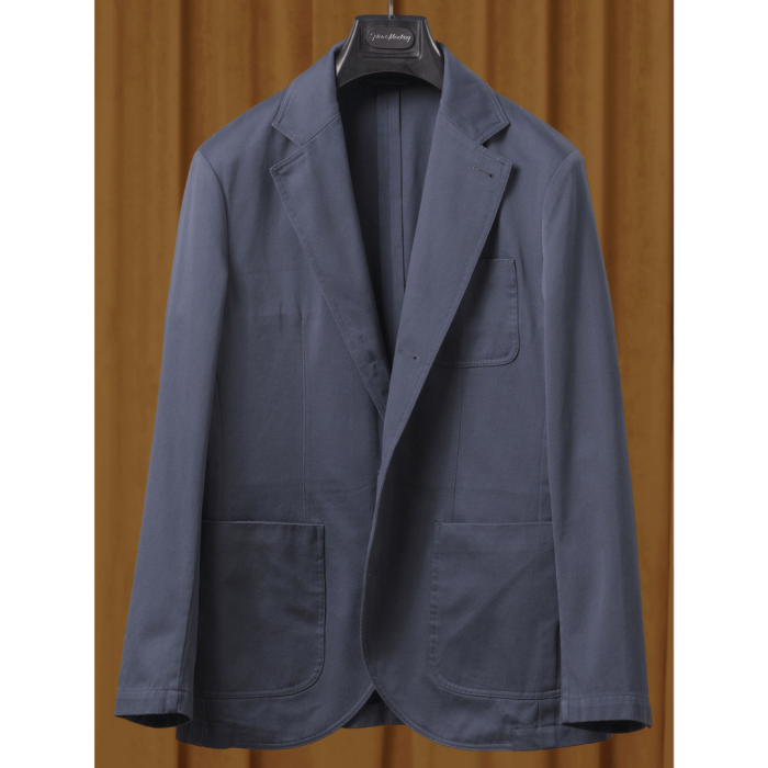 Spier Mackay Slate Blue Unstructured Sportcoat
