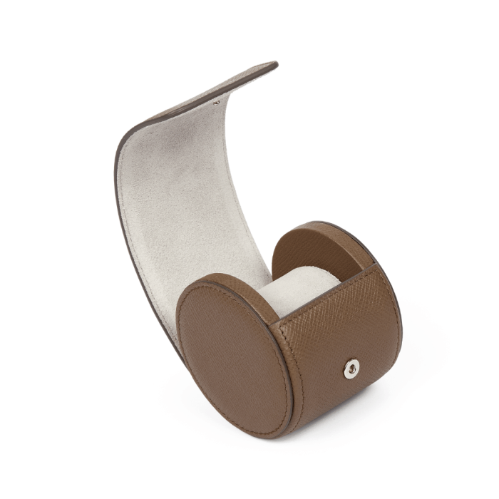 Smythson Single Watch Roll in Panama