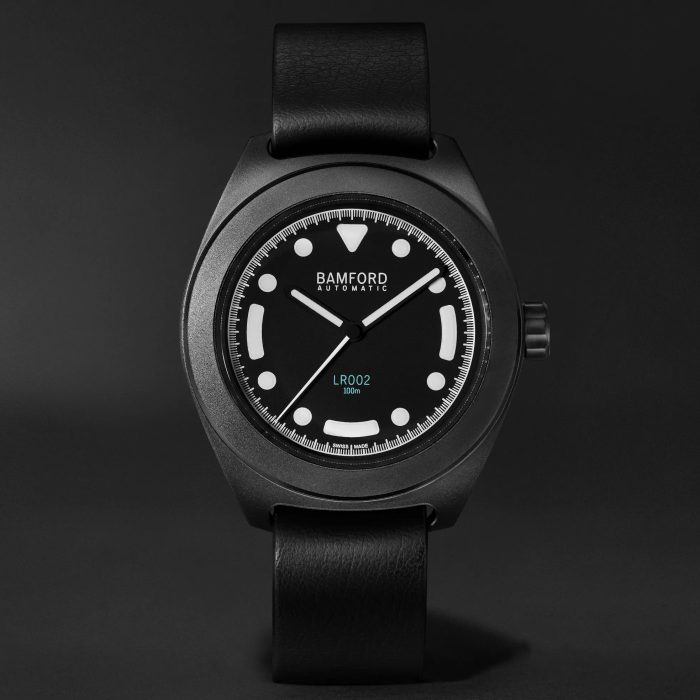 Bamford + Land Rover Limited Edition Automatic Titanium and Rubber Watch