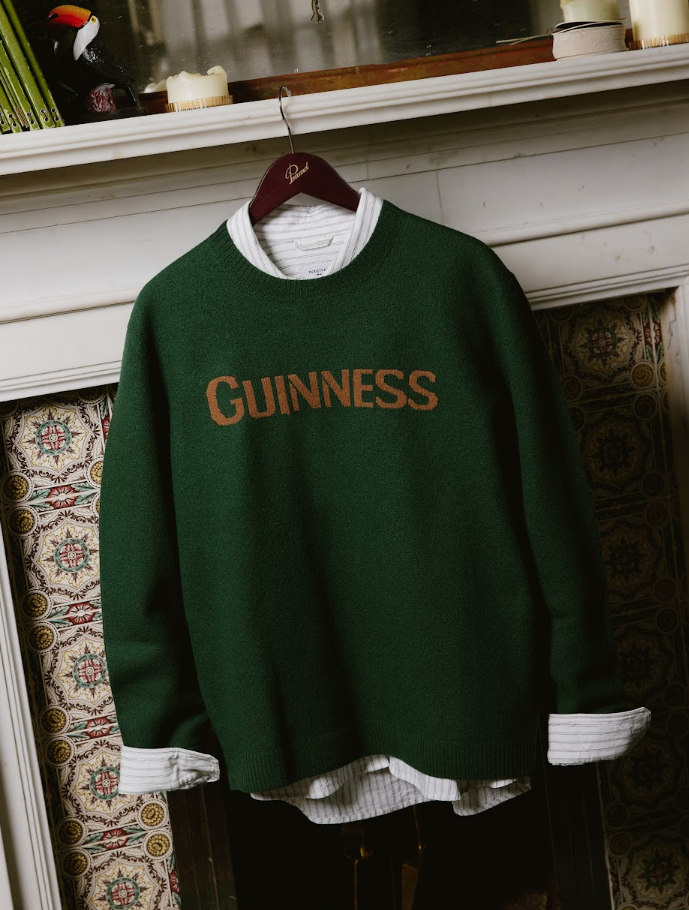 Guinness x Percival Jacquard Merino Wool Jumper