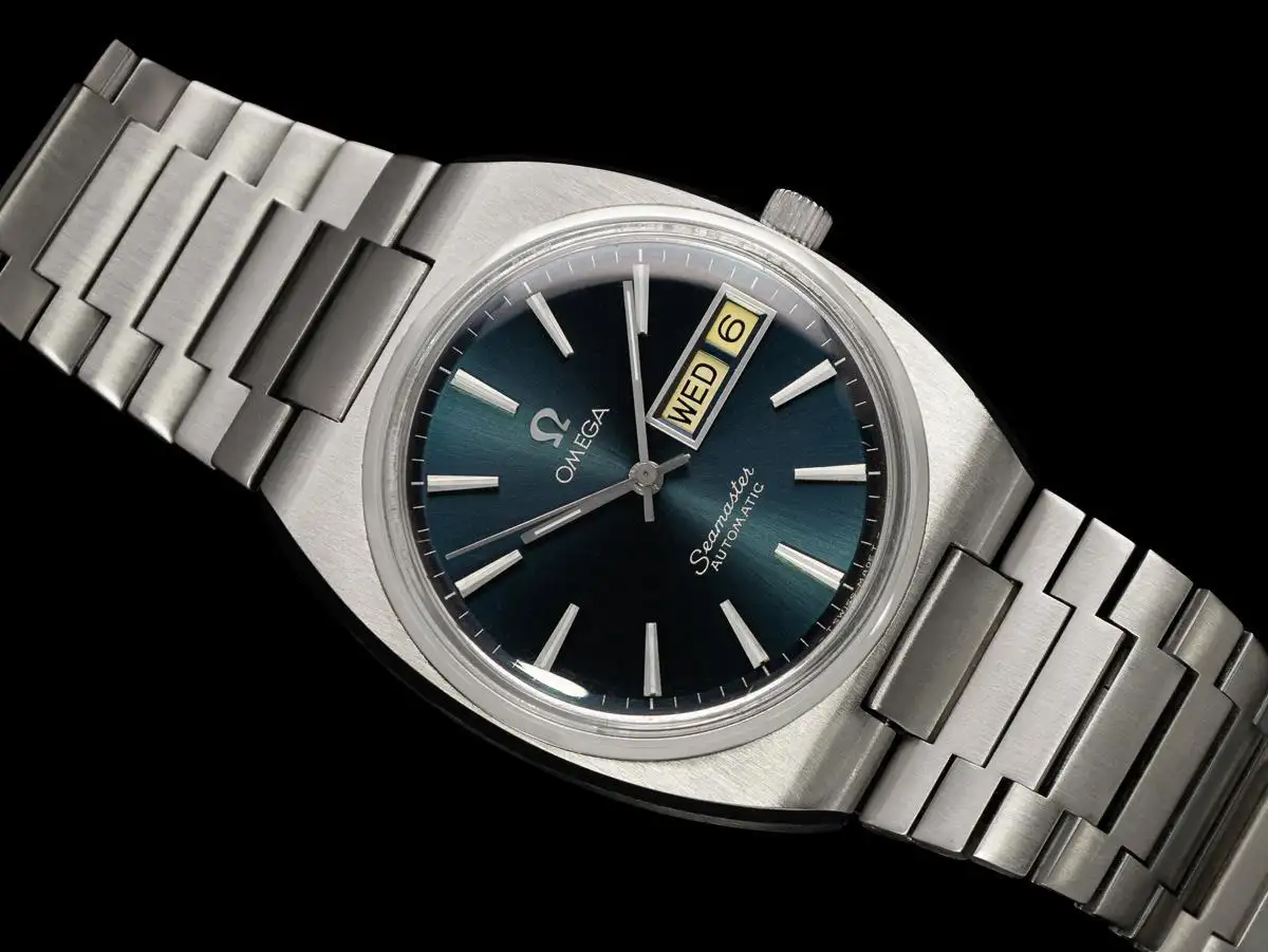 1979 Omega Seamaster Vintage Mens SS Steel Watch with Bracelet - Mint