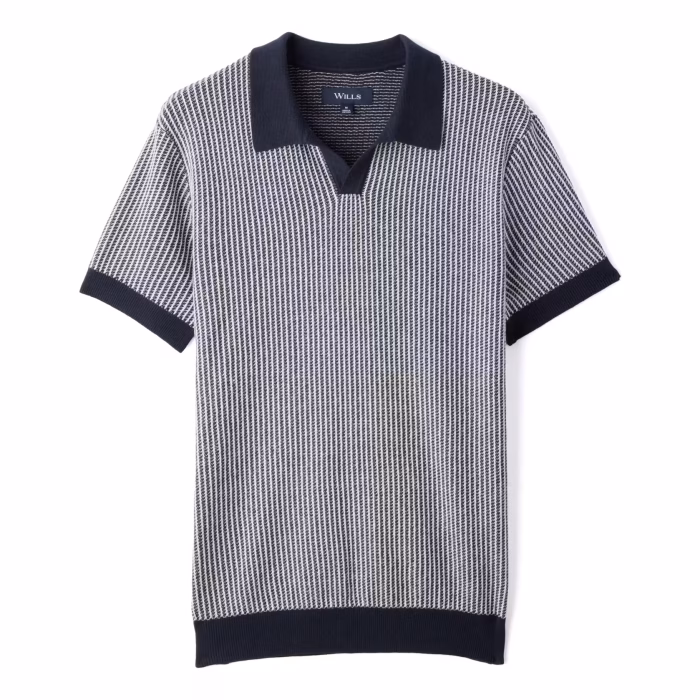 Wills Cotton Cashmere Goleta Polo