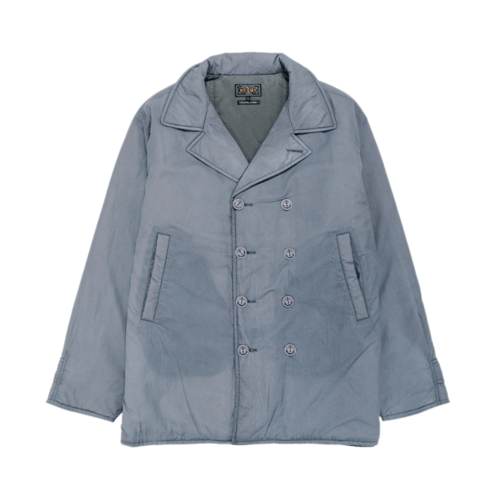 Beams Plus P-Coat Nylon Pigment Print Grey