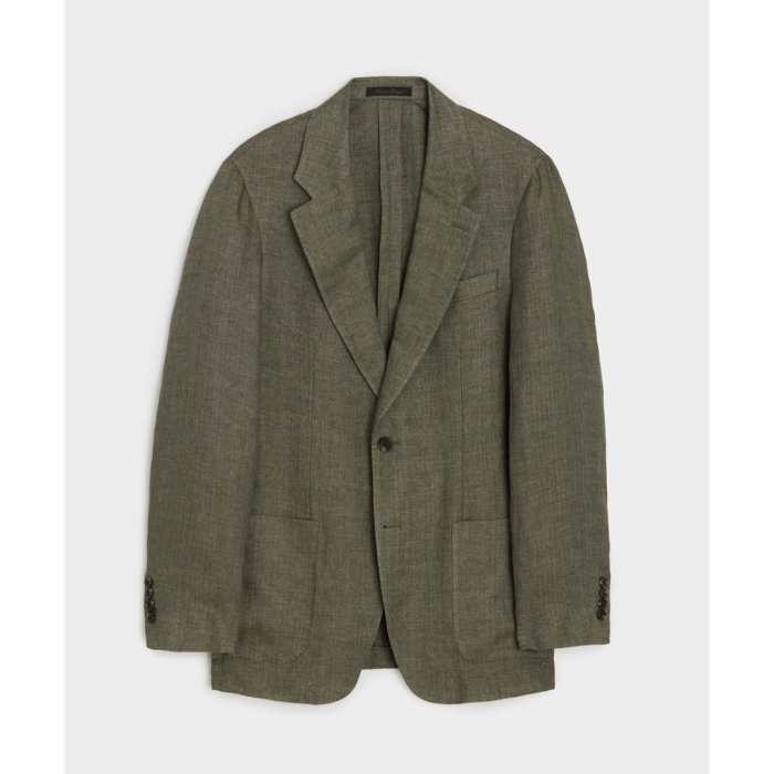 Todd Snyder Italian Linen Herringbone Sport Coat