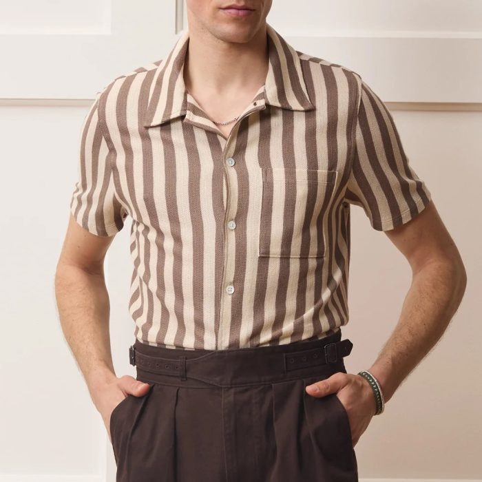 Todd Snyder Linen-Cotton Knit Shirt