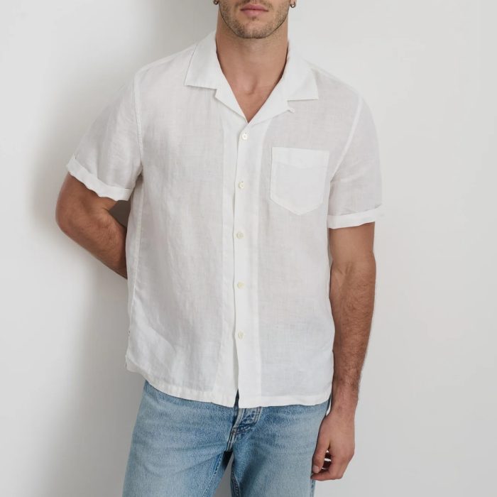 Alex Mill Camp Shirt In Linen