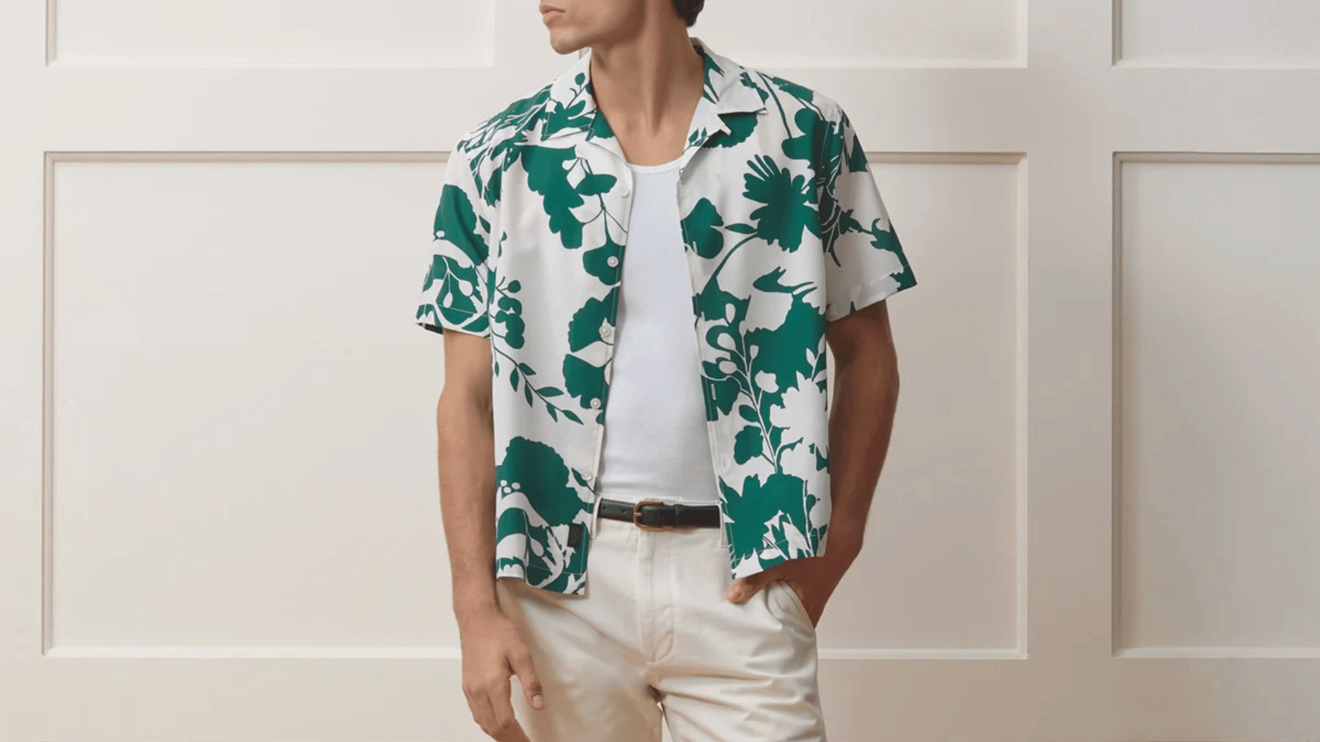 Silk-Cotton Capri Shirt