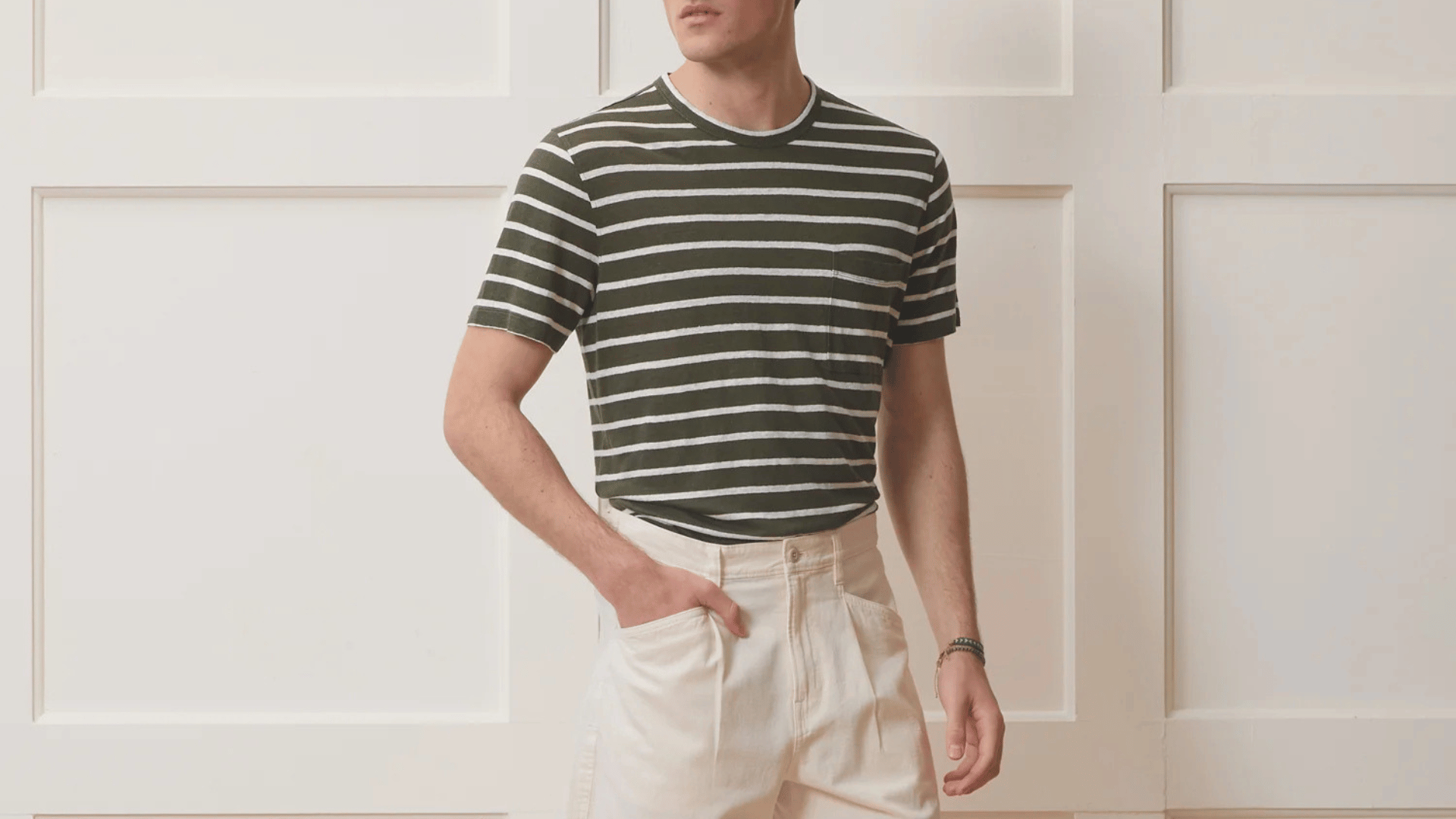 Linen Pocket Tee
