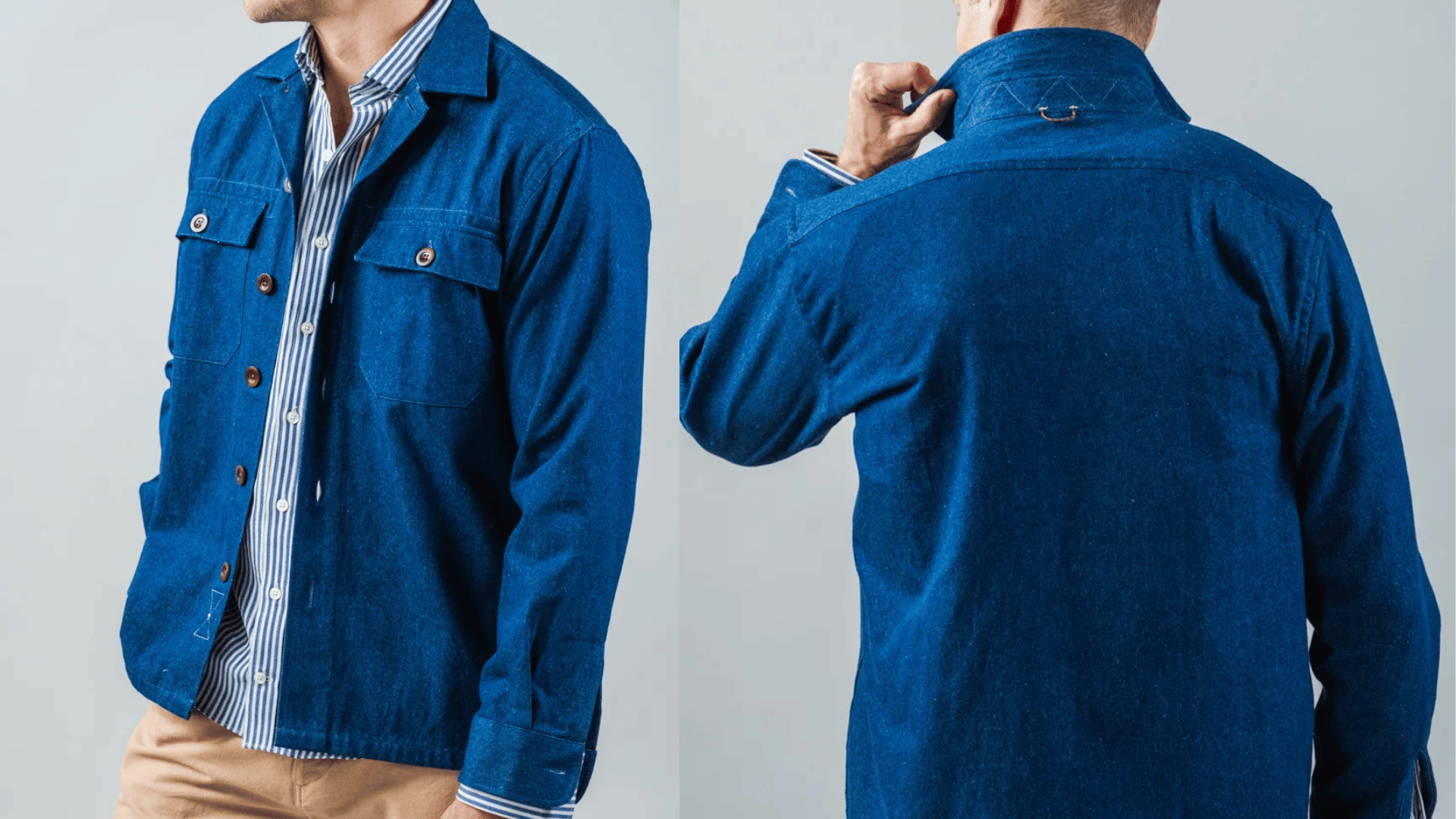 Elk Head Clothing Denim Overshirt 