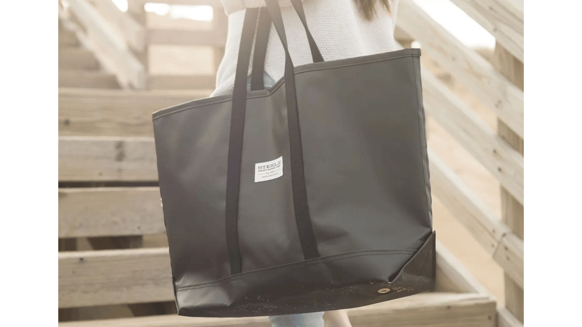 Steele Canvas Basket Corp Beach Tote