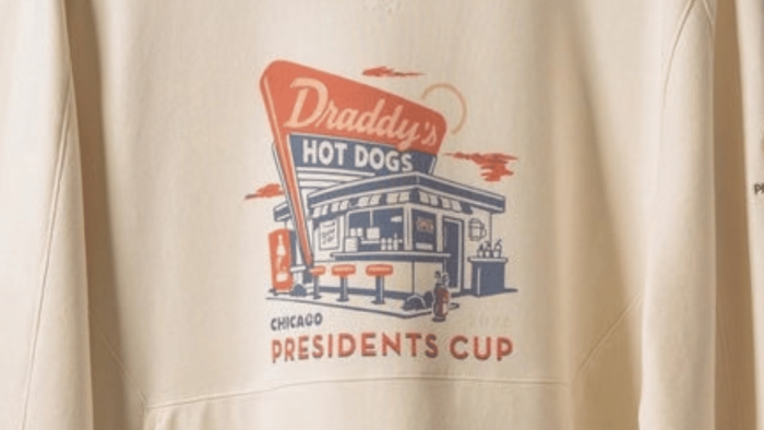 The Best Presidents Cup Merch Has a Chicago Dog On It