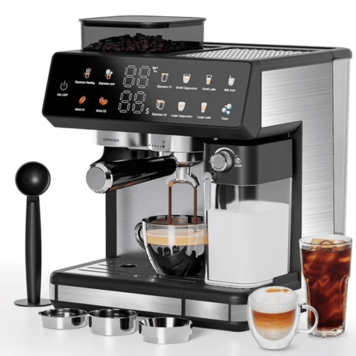 Bluebow All-in-One Espresso Machine with Grinder