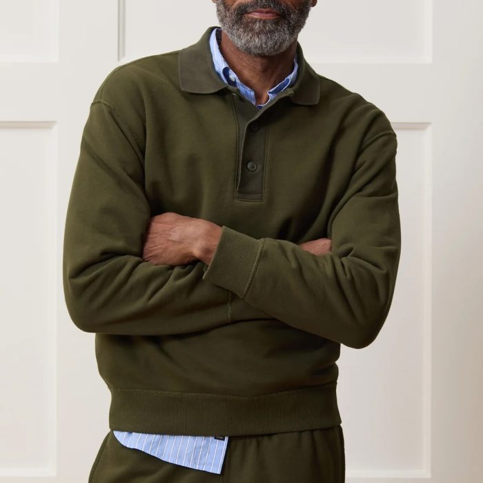 Todd Snyder Soho Polo Sweatshirt