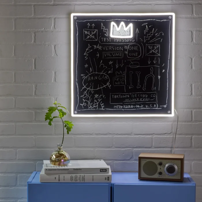 Jean-Michel Basquiat Beat Bop Neon Sign