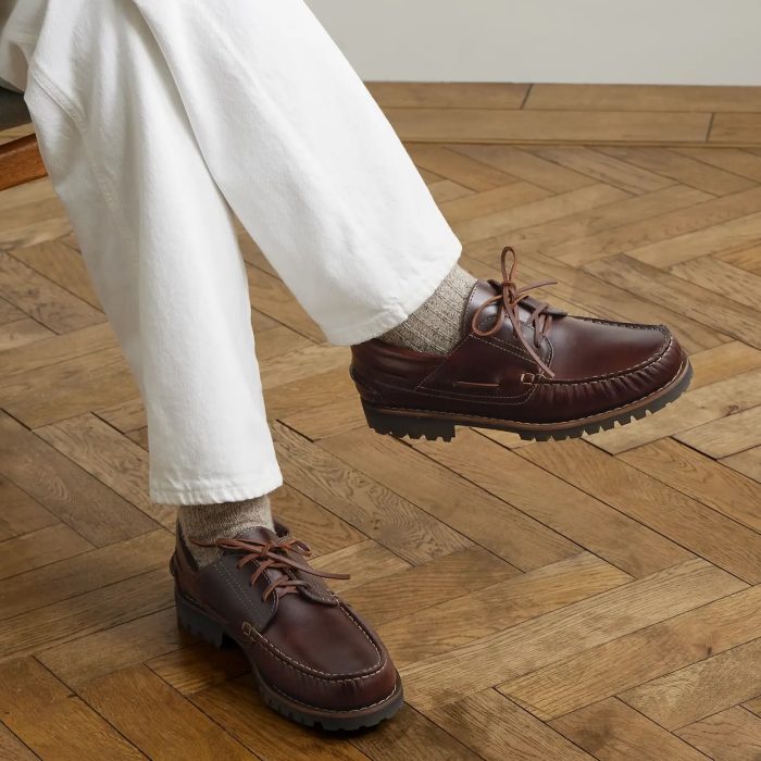 MR P. Leather Boat Shoes