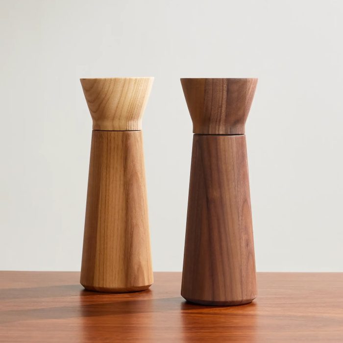 The Conran Shop Istria Oak and Walnut Salt and Pepper Mills