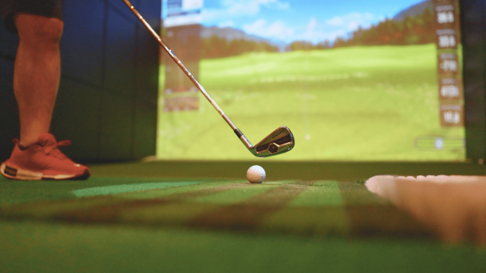 The New Man Cave Has a Golf Simulator