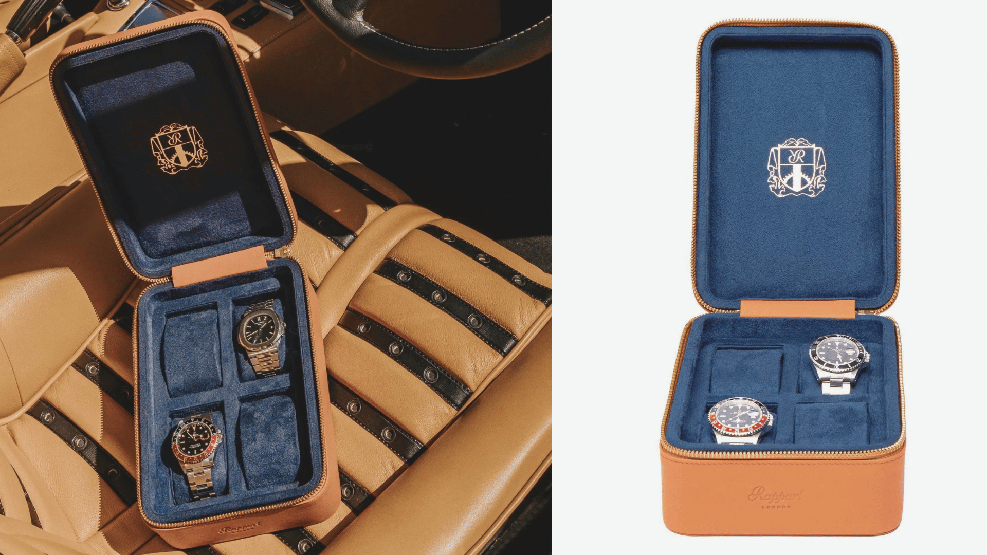 Rapport Hyde Park Four Watch Zip Case