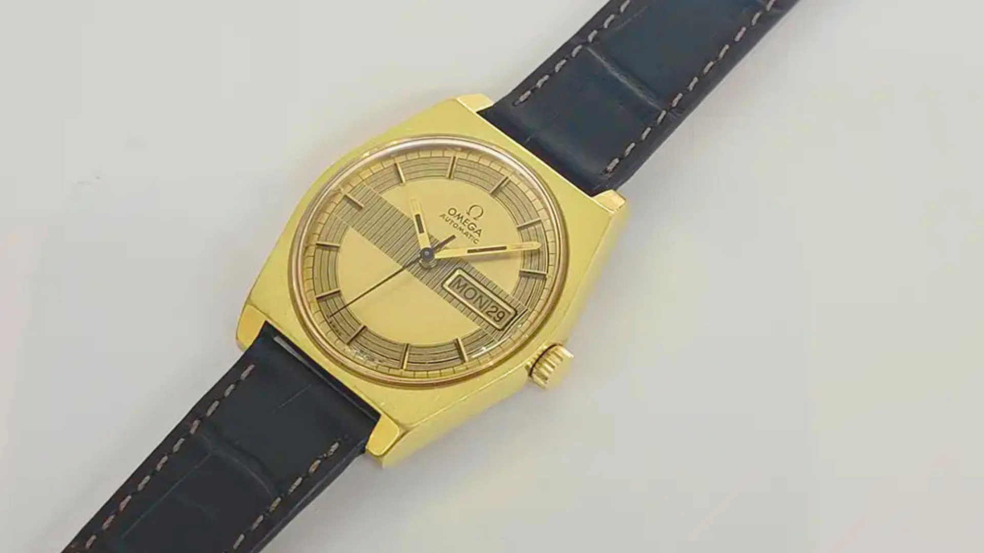 Omega Day Date Ref 1660141 Mens 36mm 1970s Vintage Swiss Automatic 