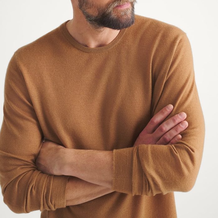 Proper Cloth Lightweight Cashmere Crewneck Sweater