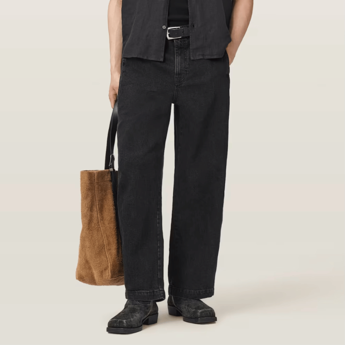 Raafi Barrel Leg Denim Jeans