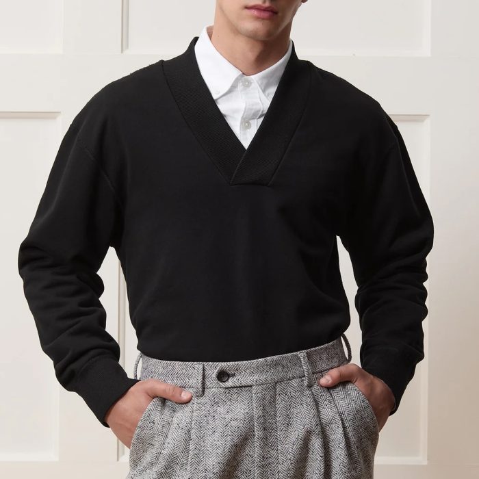 Todd Snyder Soho V-Neck Sweatshirt